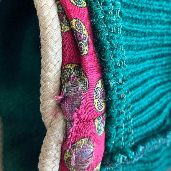 Vintage 50s Petti Glen Green Wool Lined Embroidered Button Blazer Women’s XS/S - Picture 16 of 16